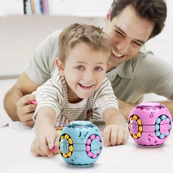 Strana forma magica giocattolo creativo a 360 gradi rotazione risparmiare denaro vaso classico giocattoli hamburger regalo di compleanno per bambini