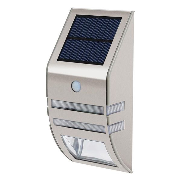 

solar motion sensor led wall light outdoor outdoors garden lights lawn lamps