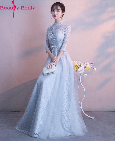 

party dresses lace floral beading evening long sleeves muslim formal prom gown dress 2021 vestido de festa, White;black