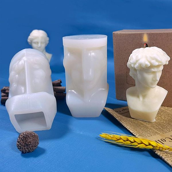 

craft tools diy body shape candle mold david sculpture plaster mould creative candles soap chocolate