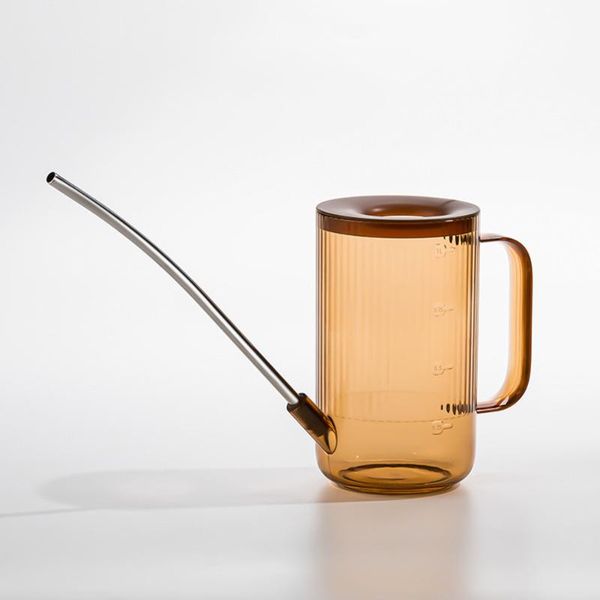 

long spout watering can plants plastic pot with handle flowers equipments