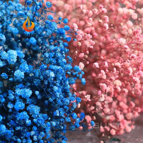 

decorative flowers & wreaths 1 piece mulitcolor artificial fake gypsophila diy floral bouquets arrangement wedding bedroom living room, dini