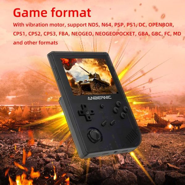 

portable game players rg351v handheld player 5000 rk3326 retro mini console ips wifi online combat game#g3
