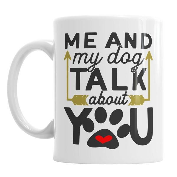 

mugs details about Â me and my dog talk you coffee mug