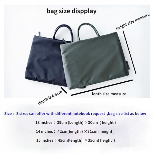 

briefcases oxford fabric with water repplent brifecase from 13-14-15.6inches size handbag simplify design large space docs file ol bag