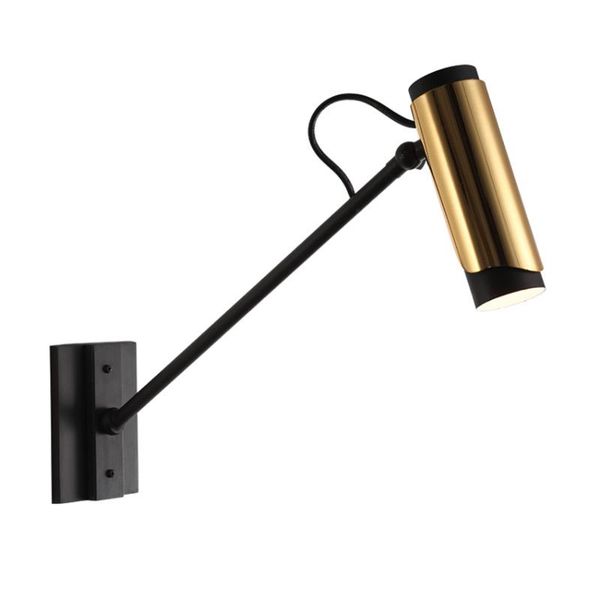 

wall lamp design rocker nordic bedroom bedside light post modern long rod hoe reading luminaire bathroom mirror headlight lamps