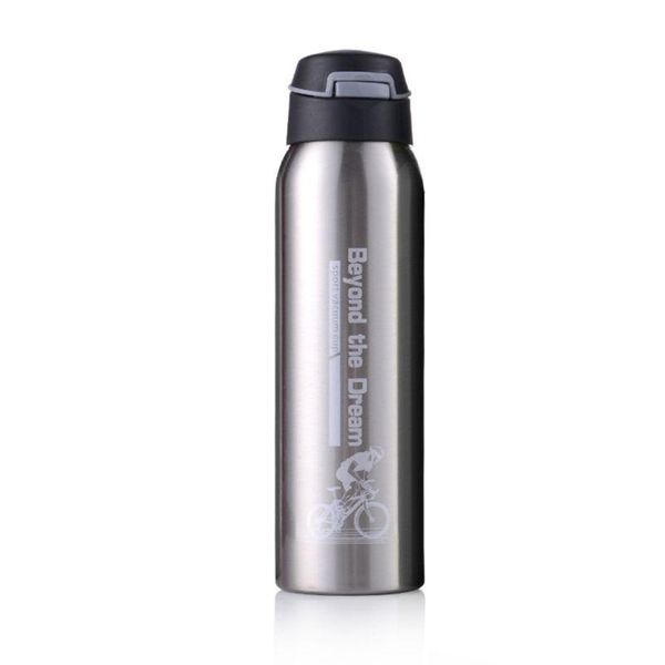 

ml stainless steel small bouncing cover insulation cup mountain bike riding sports warm cold bottle water bottles & cages