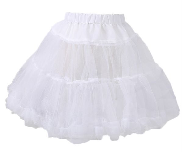 Petticoats Chiffon Lace Cosplay Petticoat Unterrock Kurzfrauen schwarze Petticoat Hochzeitszubehör