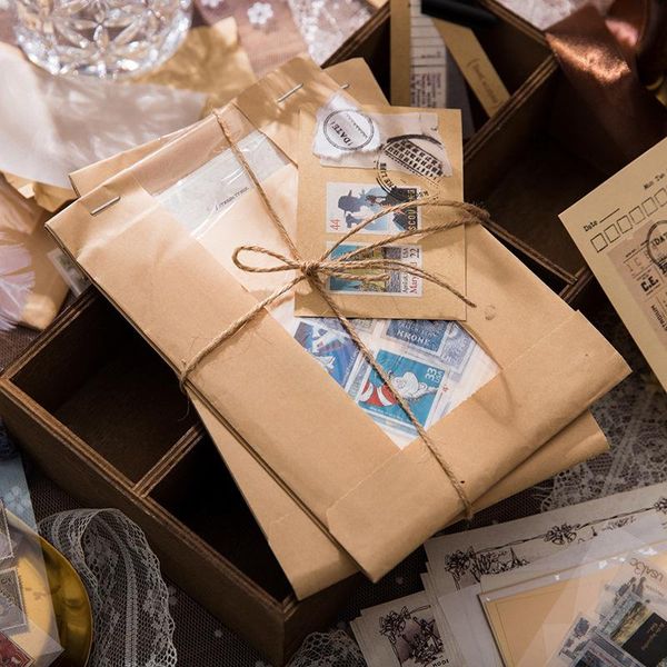 

mixed special paper retro hand account decoration backing collage background paperÂ source material pack gift wrap