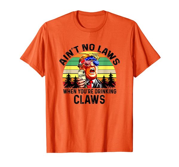 

drinking vintage ain't no laws t-shirt for men women t-shirt, White;black