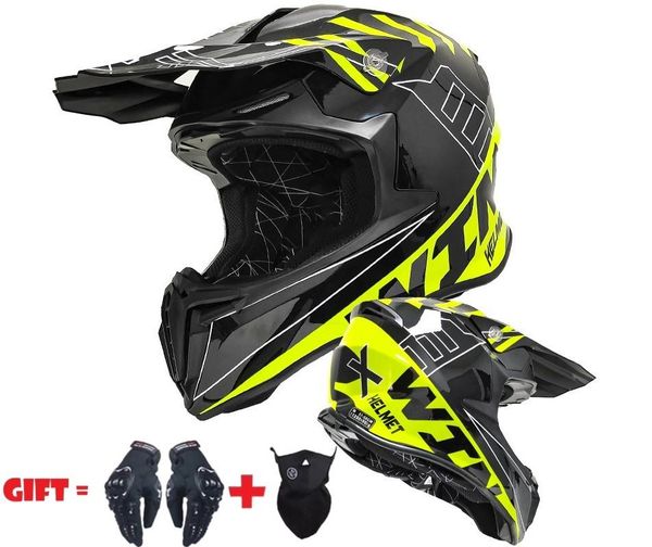 

motorcycle helmets dot professional full face off-road motocross helmet racing motorbike dirt bike moto helm casco capacete