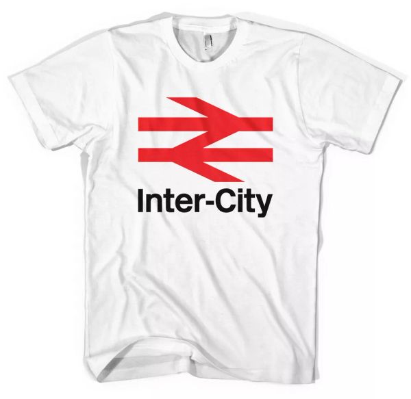 

british rail inter-city trainspotting t-shirt all sizes, White;black
