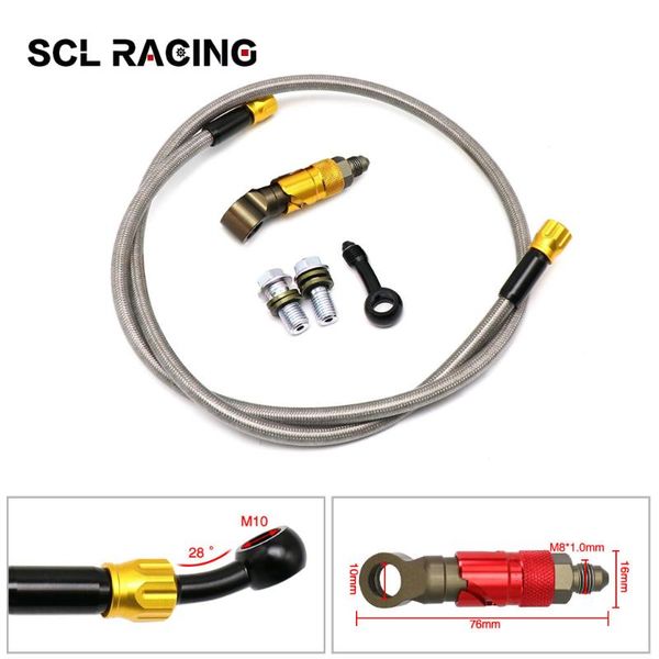 

motorcycle brakes alconstar 80cm 100cm 120cm brake caliper quick removal cover disassembly replace line connector hose kit