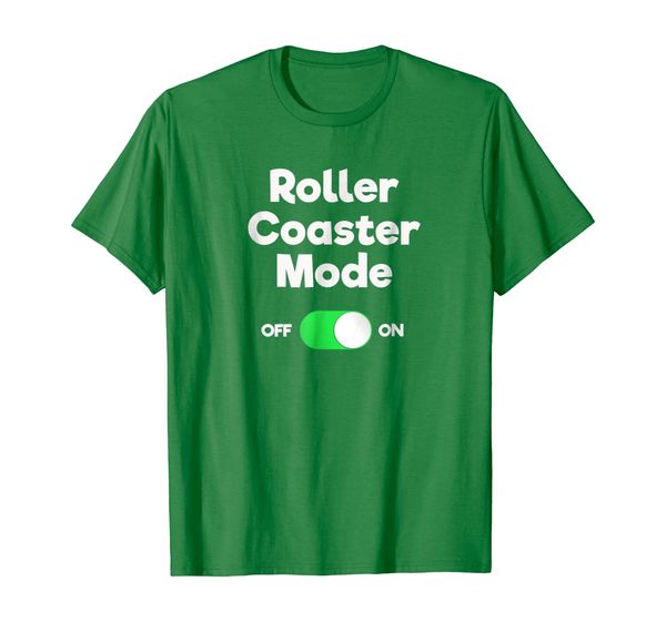 

roller coaster funny t-shirt - mode, White;black