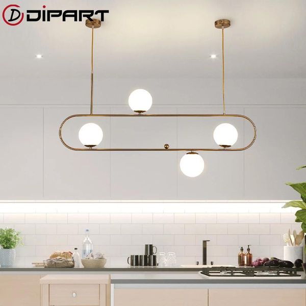 

nordic suspension golden pendant lights metal glass mirror ball hanging lamp kitchen modern lighting fixtures light lamps