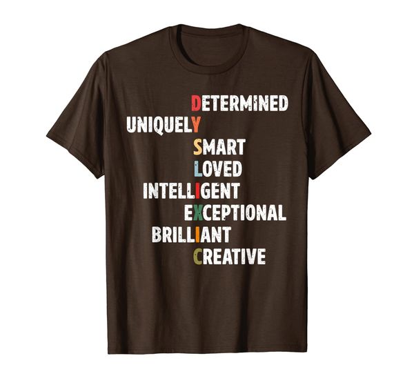 

dyslexia-teacher-awareness-therapist-unique-dyslexic-reading t-shirt, White;black