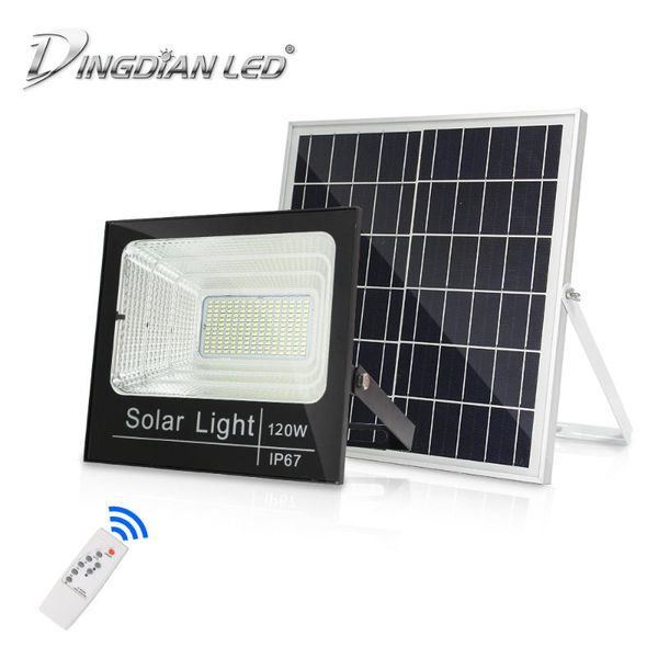 

floodlights remote control solar led flood light street lamp landscape waterproof ip67 outdoor spot lights 25w/45w/65w/120w/200w