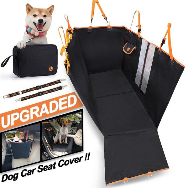 

dog car seat cover non-slip folding waterproof pet travel mat pocket protector hammock bag covers