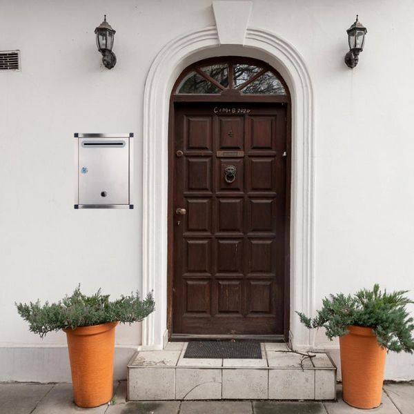 

gift wrap 1pc metal mailbox practical rust-proof for outdoors