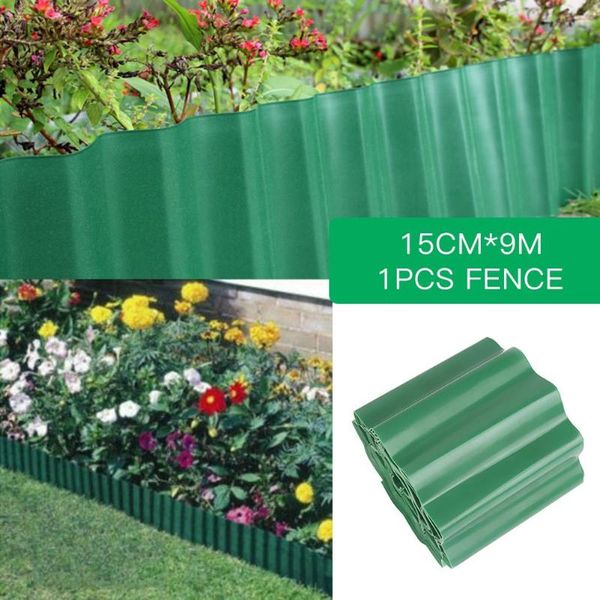 

fencing, trellis & gates 0.15x9m miniature small plastic fence green diy fairy garden micro dollhouse decor ornament for outdoors courtyard
