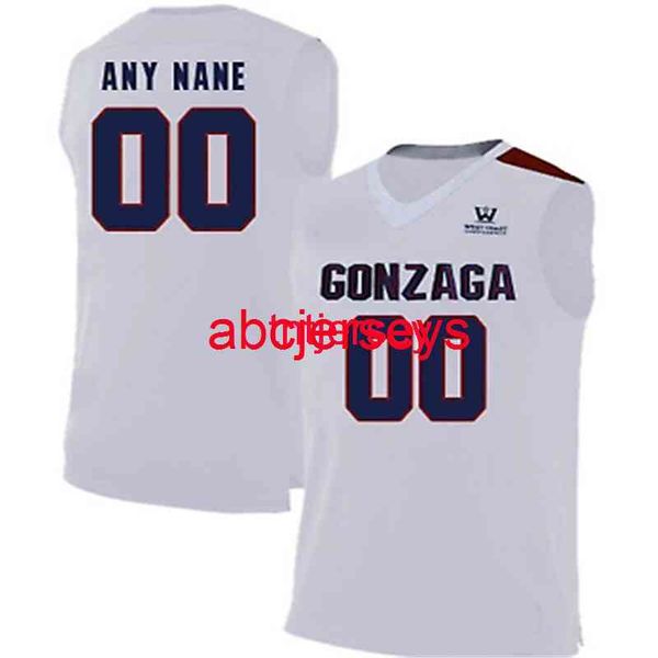 

stitched custom gonzaga bulldogs basketball jersey add any name number men women youth xs-6xl, Black