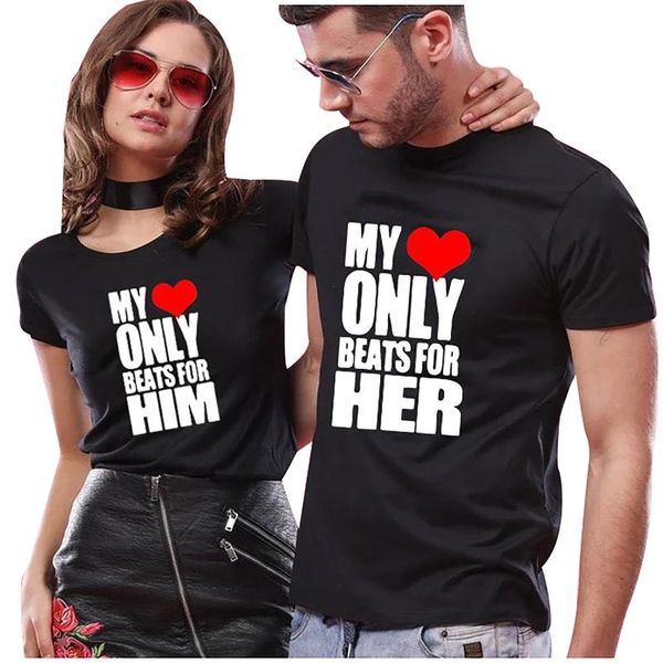 

women's t-shirt letter print tshirt couple clothes casual women short sleeve o-neck tee ropa de mujer summer poleras, White
