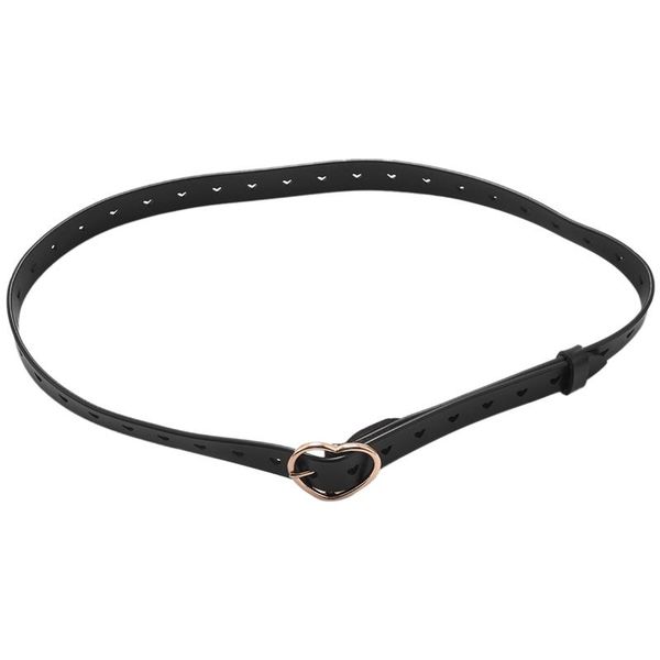 

belts leather women belt jeans fashion female strap heart-shaped pin buckle wasitband, Black;brown