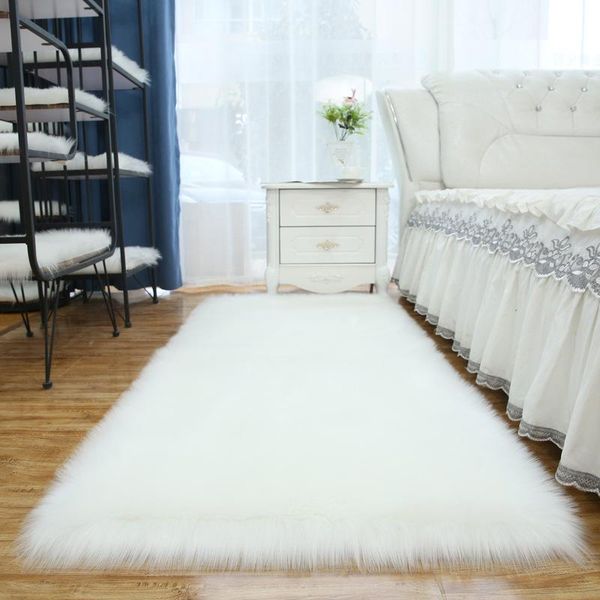

carpets plush carpet northern europe thick bedroom anti-slip floor soft lounge rugs solid large fluffy rug