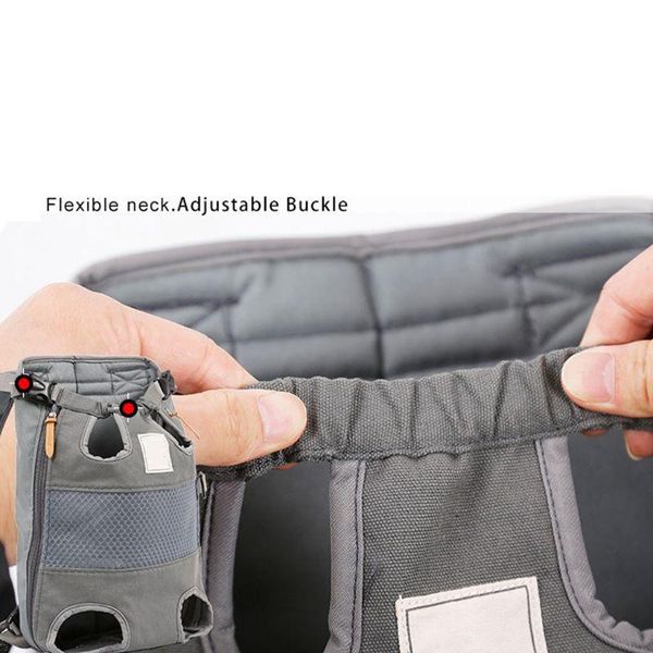 

backpack pet carrier front dog adjustable legs out travel bag 20ca
