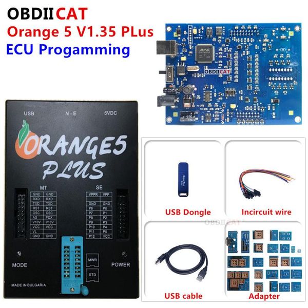 

code readers & scan tools oem orange5 with enhanced function software orange 5 plus v1.35 full adapter professional packet hardware for port