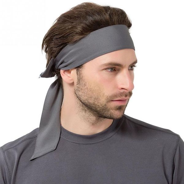 

sports antiperspirant headscarf outdoor headband tennis jogging fitness pirate activities sweatband, Yellow;black