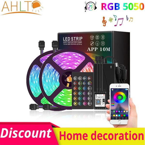 

strips wifi music controller led lights strip flexible lamp tape diode waterproof light multi color function app remote control