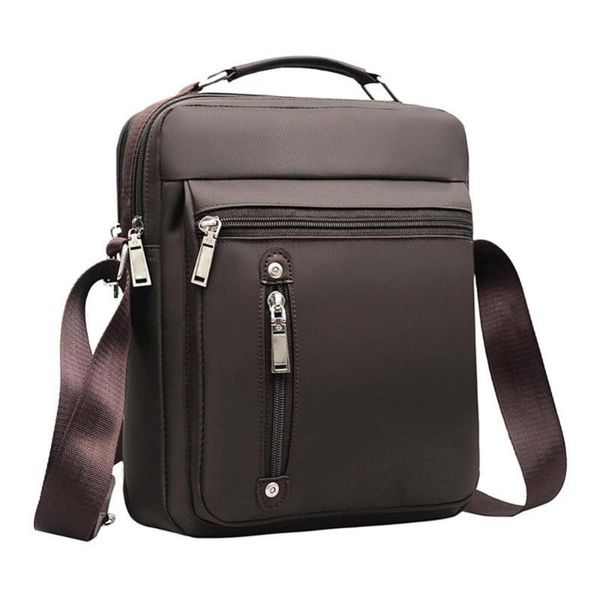 

waist bags fashion business men waterproof multifunctional multi pocket zipper crossbody shoulder handbag pouch dating walking