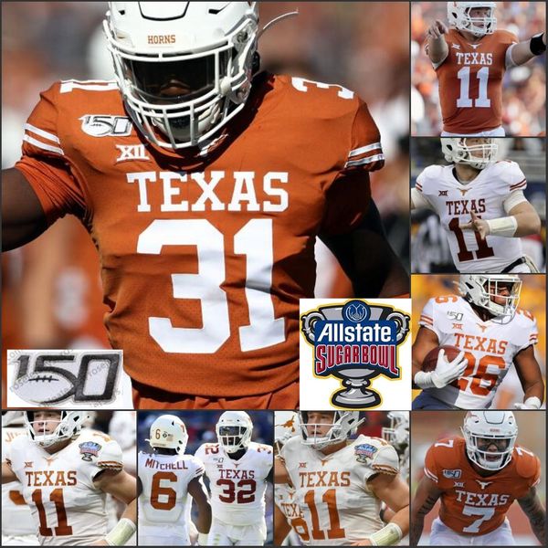 

texas longhorns football jersey quinn ewers bijan robinson arch manning xavier worthy jaylan ford demarvion overshown barryn sorrell sam ehl, Black