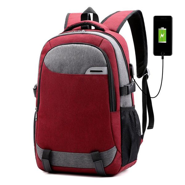 

backpack usb charging bagpack college school lapfor women men bag female male travel mochila bookbag