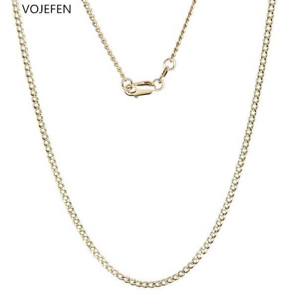 

jewelry 18k gold twisted chain real rope necklace fashion all-match models fine accessories gift chains, Silver