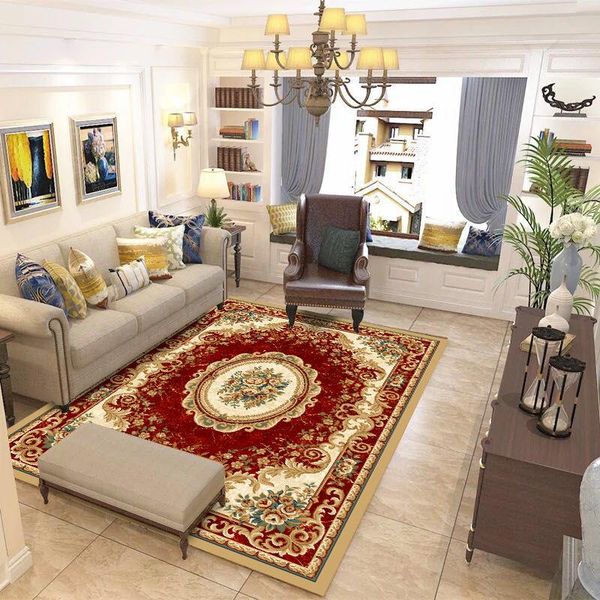 

bath mats anti-slip blending bathroom carpet for living room/bedroom vintage pattern mat floor sofa rug quality pads