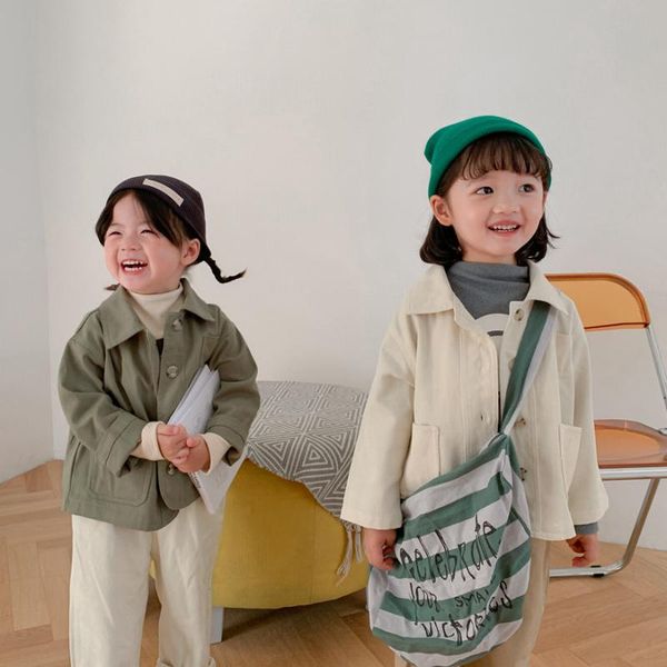 

jackets 2021 autumn arrival girls fashion coat kids jacket, Blue;gray