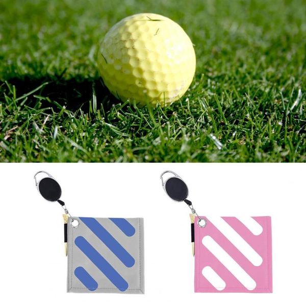 

golf training aids ball cleaner towel heavy-duty anti-shedding accessories club with clip for outdoor
