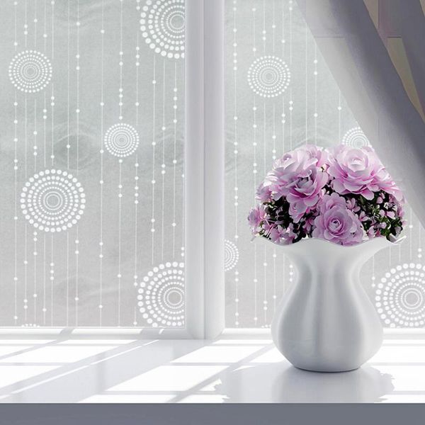 

window stickers office home frosted film self adhesive waterproof cling removable privacy simple bathroom glass sticker decorative