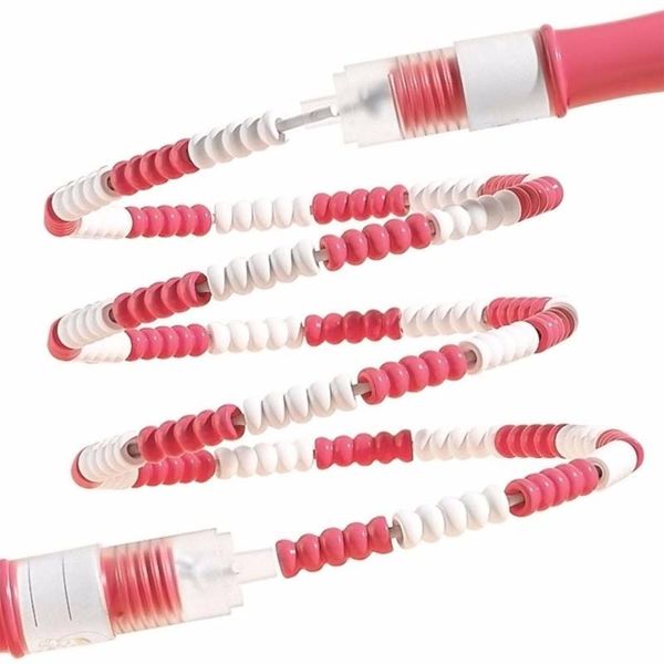 

jump ropes portable anti slip fitness training adjustable length outdoor indoor rope for kids soft beaded workout weight loss cute