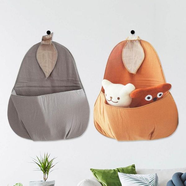 

storage bags bag pear-shaped wall hanging pocket