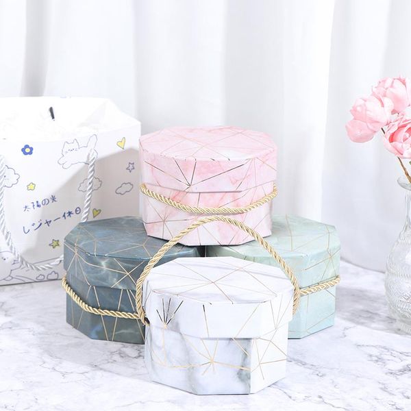 

gift wrap irregular shape boxes printed pattern decoratice packing flowers