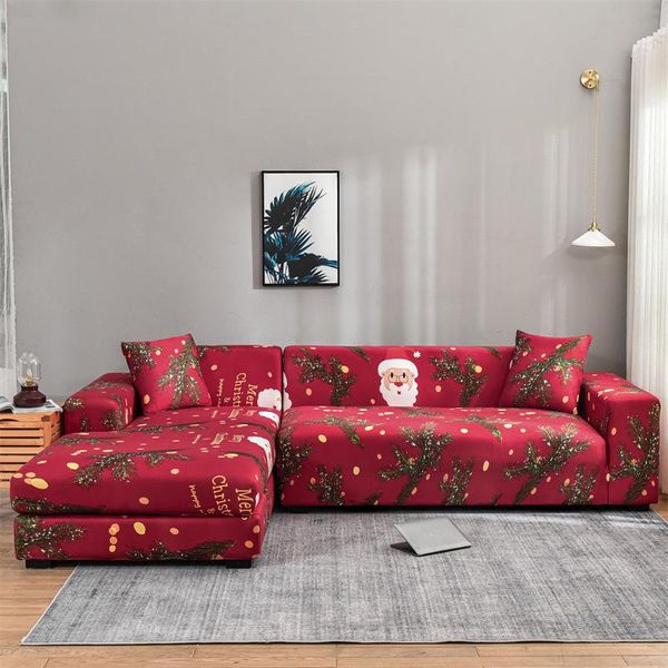 

chair covers christmas stretch sofa cover slipcovers elastic all-inclusive couch case for different shape l-style