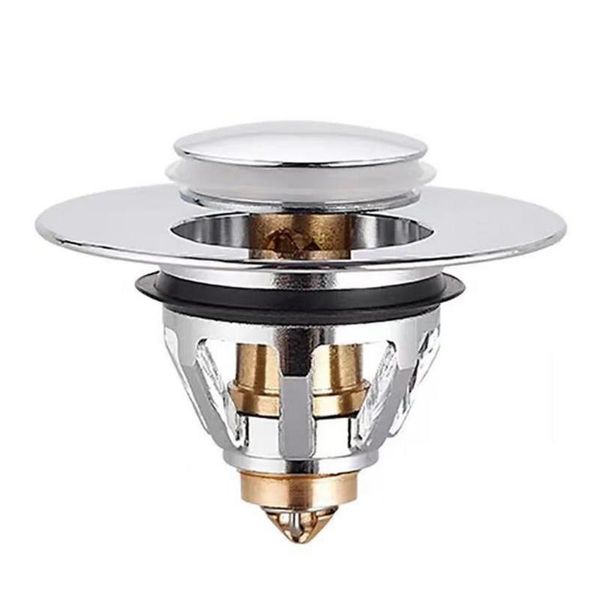 

other bath & toilet supplies wash basin sink plugs stainless steel bounce drain filter ser anti-clogging strainer accessory