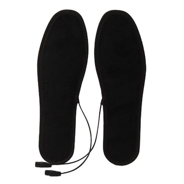 

cycling footwear heating insoles foot warmer heated shoes thermal electric insole for winter huntin, Black