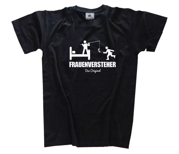 

original frauenversteher-bachelor party bachelor party t-shirt s-xxxl, White;black