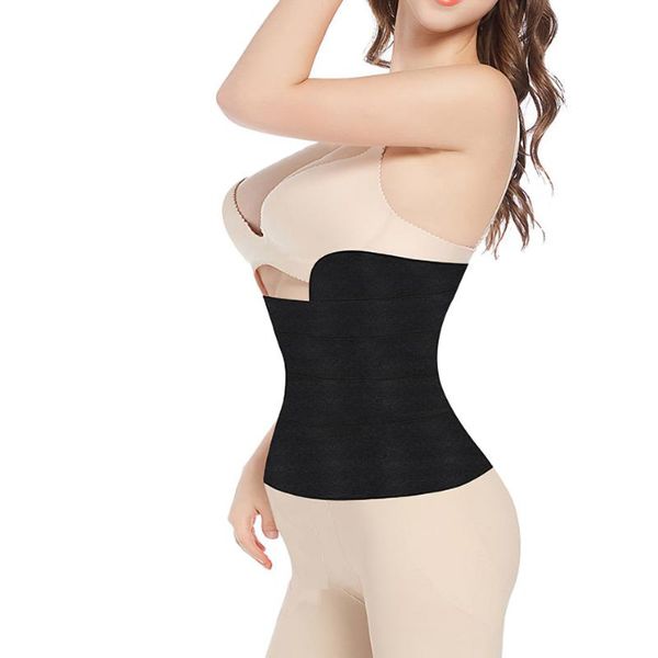 

resistance bands 2.8m nylon waist support wrap breathable trainer high elasticity back brace tightness adjustable for women yoga room gym