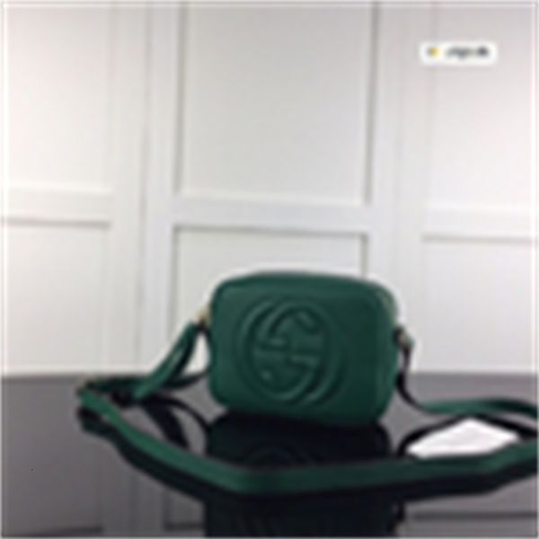 

m308364 new simple dark green leather crossbody bag women handbags iconic handles shoulder bags totes cross body bag clutches, Blue;pink