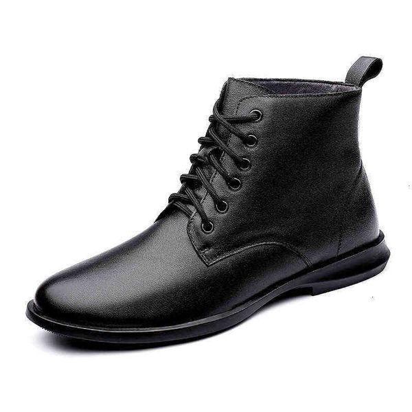 

tangzuo 8699 leather boots, 38-45 with cotton
